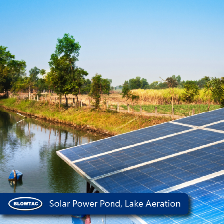 Lagoa de energia solar, aeração do lago